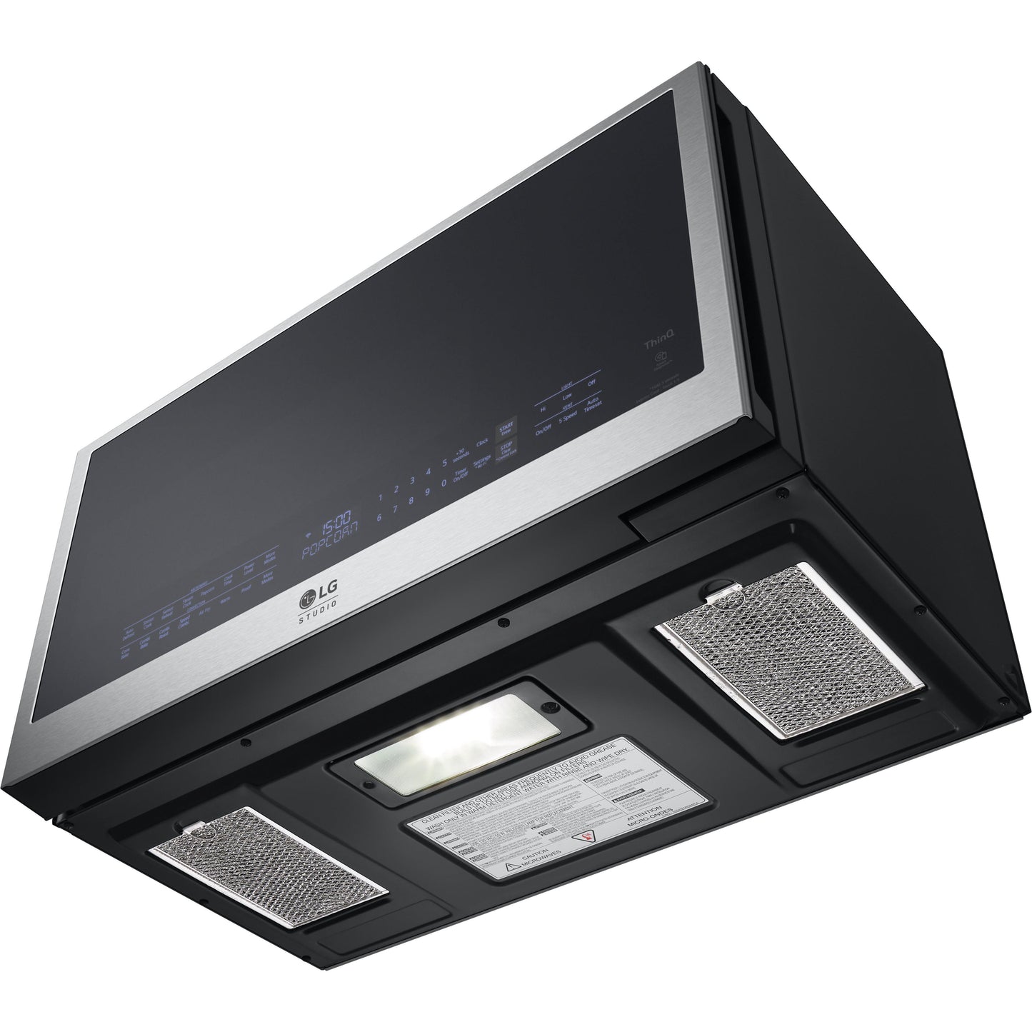  LG STUDIO 30-inch, 1.7 cu. ft. Over-the-Range Microwave Oven with Smart Diagnosis™ MHES1738F IMAGE 7