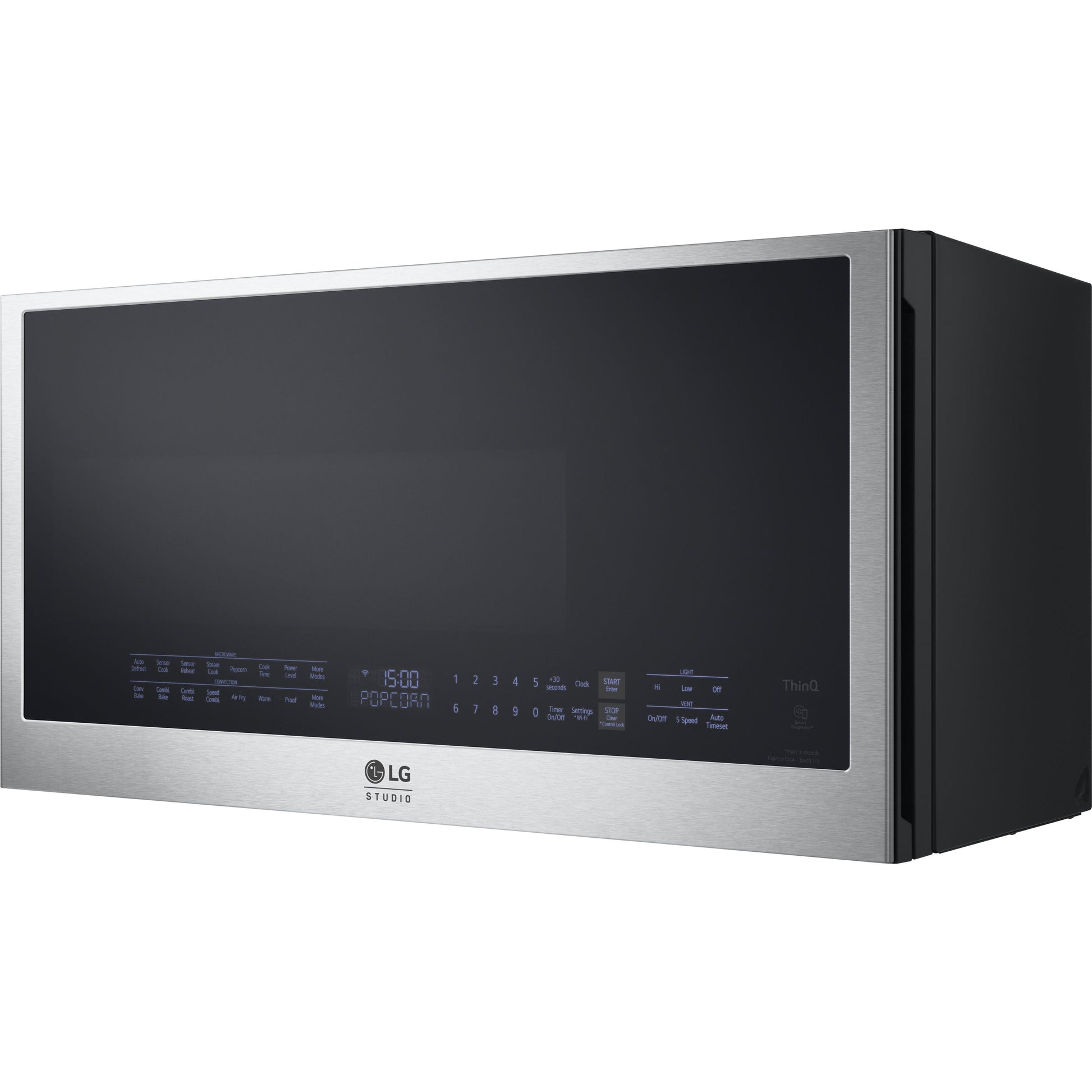  LG STUDIO 30-inch, 1.7 cu. ft. Over-the-Range Microwave Oven with Smart Diagnosis™ MHES1738F IMAGE 9