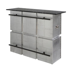 Brancaster Rectangular Bar Table with Marble Top