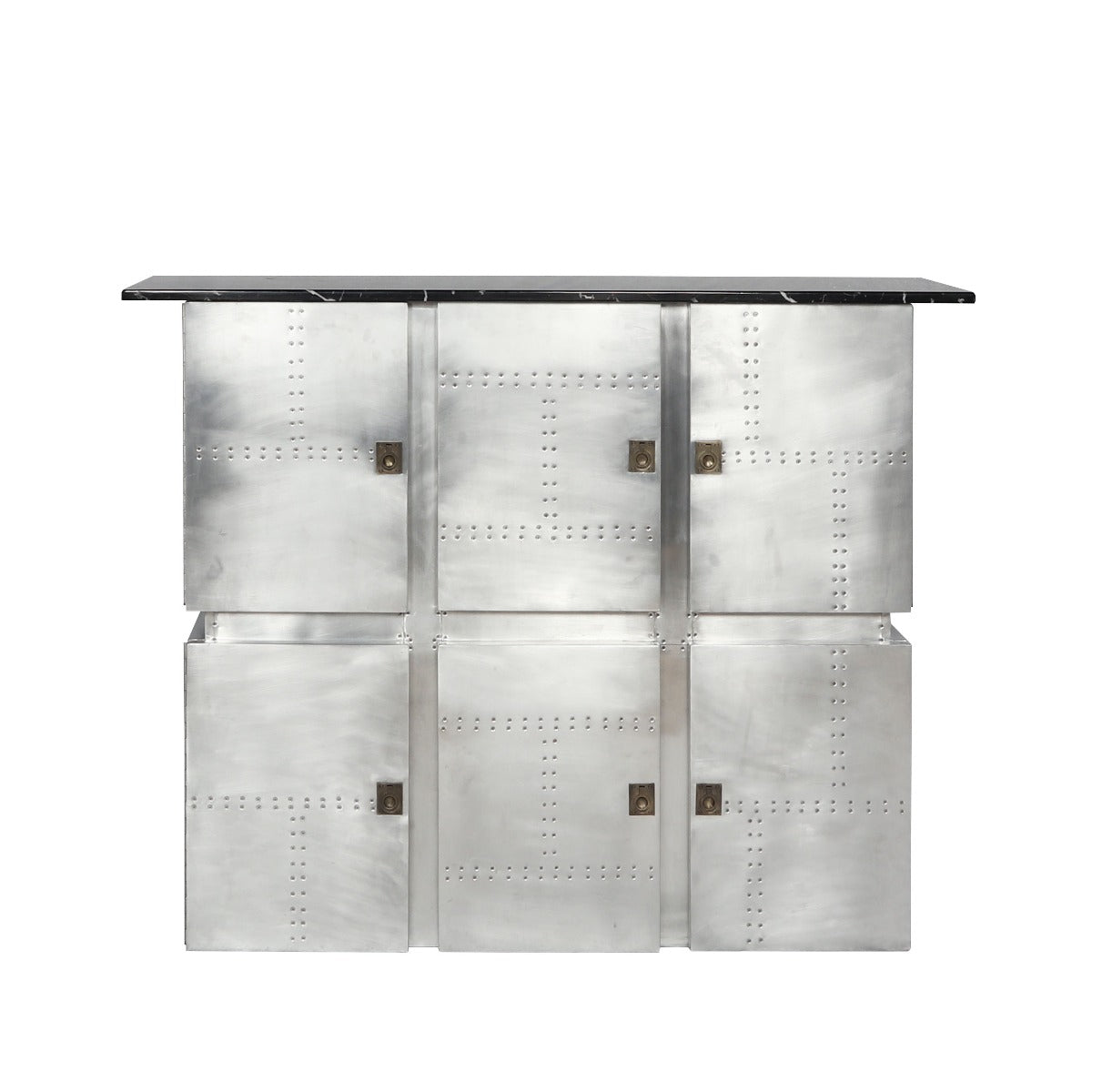 Brancaster Rectangular Bar Table with Marble Top