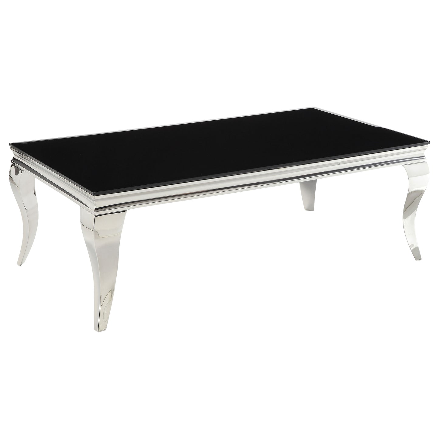 Carone Glass Top Coffee and End Table Set