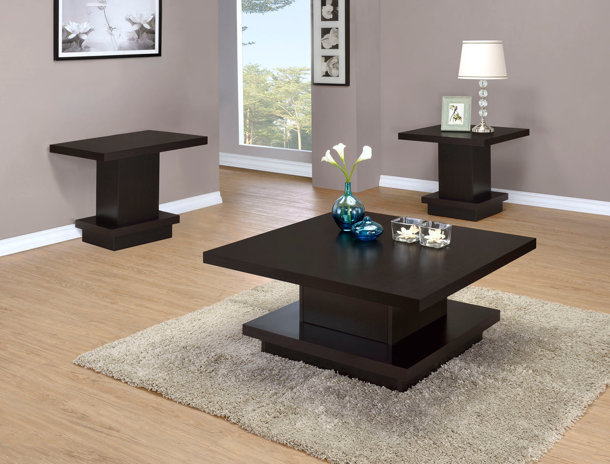 Reston Square Coffee and End Table Set