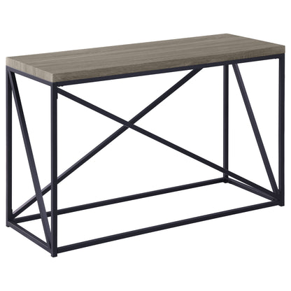 Birdie Rectangular Entryway Console Table Sonoma Grey