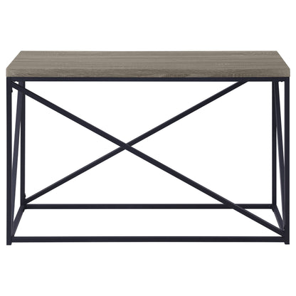 Birdie Rectangular Entryway Console Table Sonoma Grey