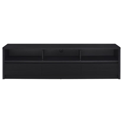 Rutland 59-inch 3-drawer TV Stand Media Console Black