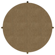 Arini Round Coffee Table With Storage Shelf