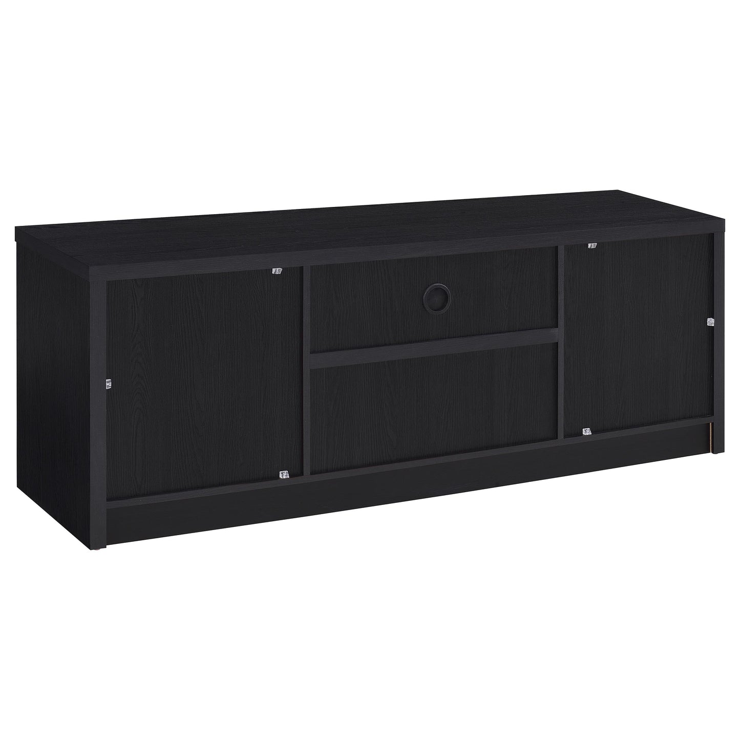 Winfield Entertainment Center 60-inch TV Stand Black