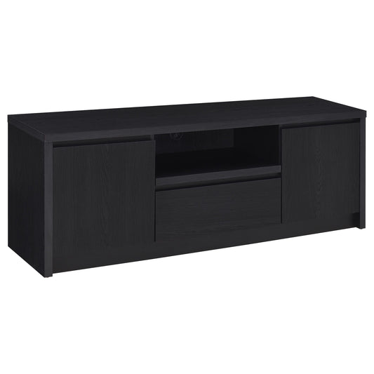 Winfield 2-door TV Stand Media Console Black