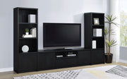 Soporte para TV Winfield Entertainment Center de 78 pulgadas, color negro