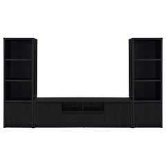Soporte para TV Winfield Entertainment Center de 78 pulgadas, color negro