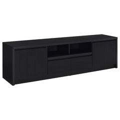 Soporte para TV Winfield Entertainment Center de 78 pulgadas, color negro