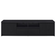 Soporte para TV Winfield Entertainment Center de 78 pulgadas, color negro