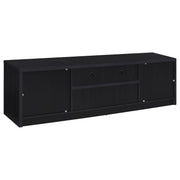 Soporte para TV Winfield Entertainment Center de 78 pulgadas, color negro
