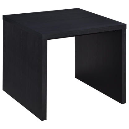 Juego de mesa de centro elevable Knapp, color negro