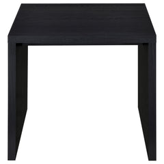 Juego de mesa de centro elevable Knapp, color negro