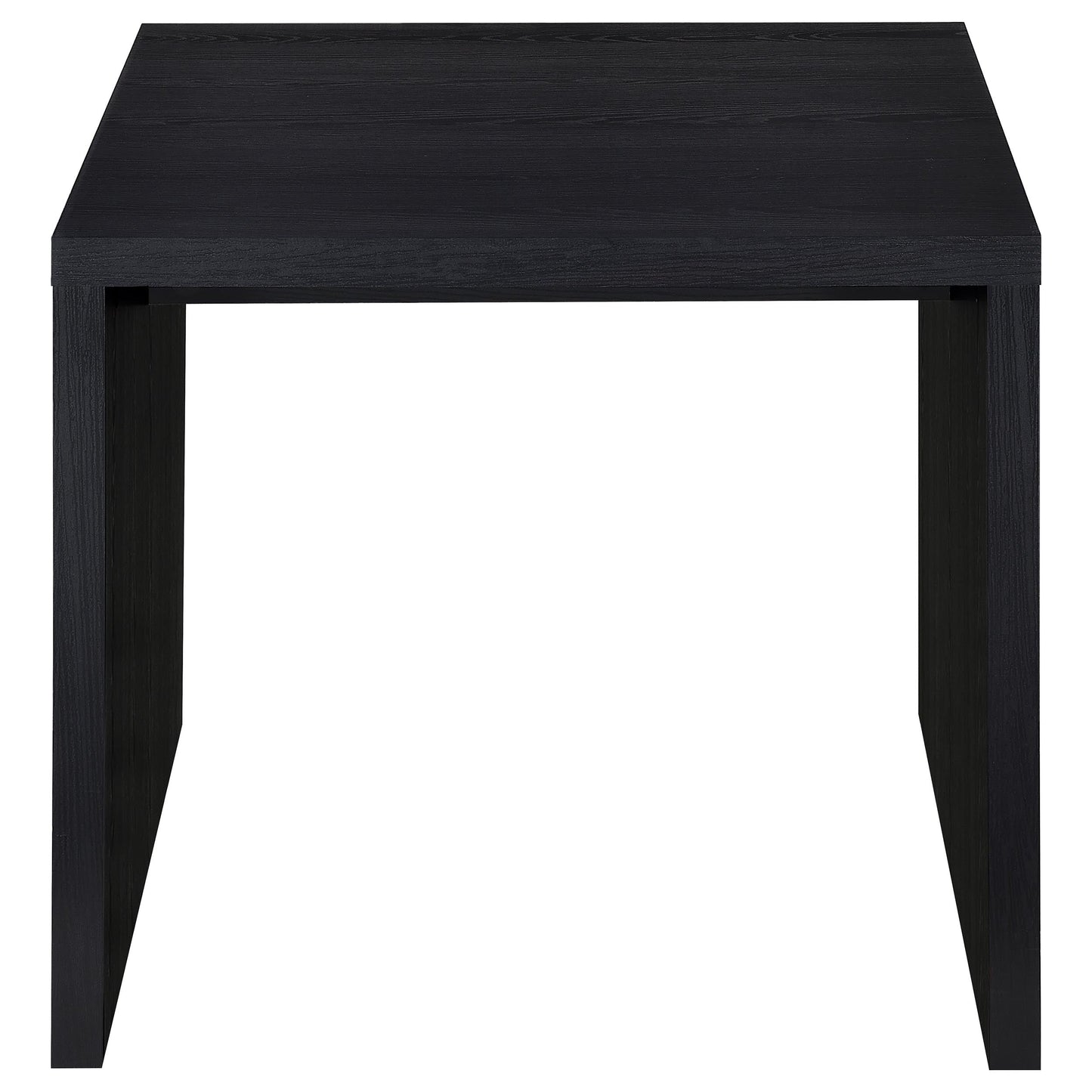 Juego de mesa de centro elevable Knapp, color negro