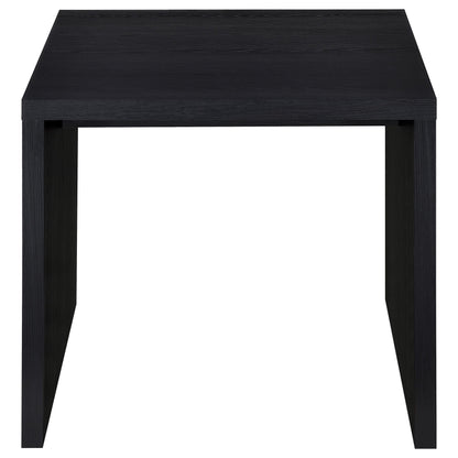 Juego de mesa de centro elevable Knapp, color negro