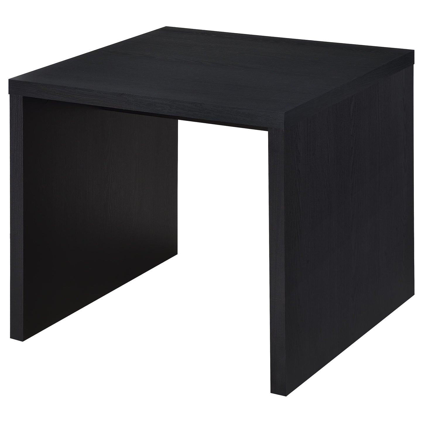 Juego de mesa de centro elevable Knapp, color negro
