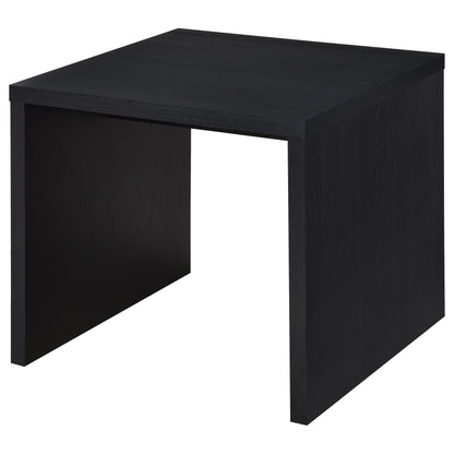 Juego de mesa de centro elevable Knapp, color negro