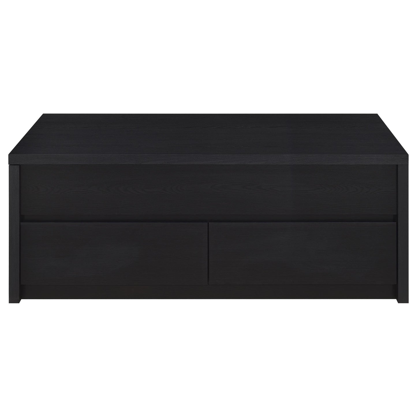 Juego de mesa de centro elevable Knapp, color negro