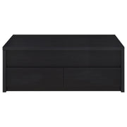 Juego de mesa de centro elevable Knapp, color negro