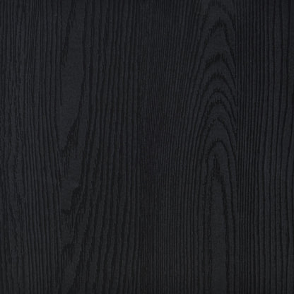 Max Rectangular Engineered Laminate Coffee Table Black