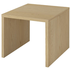Canoga Engineered Wood Accent Side End Table Light Oak