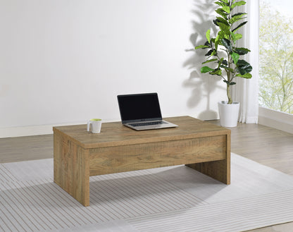 Canoga Engineered Wood Lift Top Cocktail Coffee Table Mango