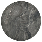 Bradley 2-Piece Round SmartTop™ Coffee Table Set Smokey Grey and Dark Brown