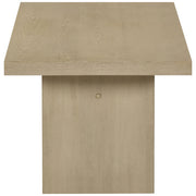 Decker 2-piece Coffee and End Table Set Natural Oak