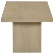 Decker 2-piece Coffee and End Table Set Natural Oak