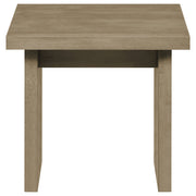 Decker 3-piece Coffee and End Table Set Natural Oak