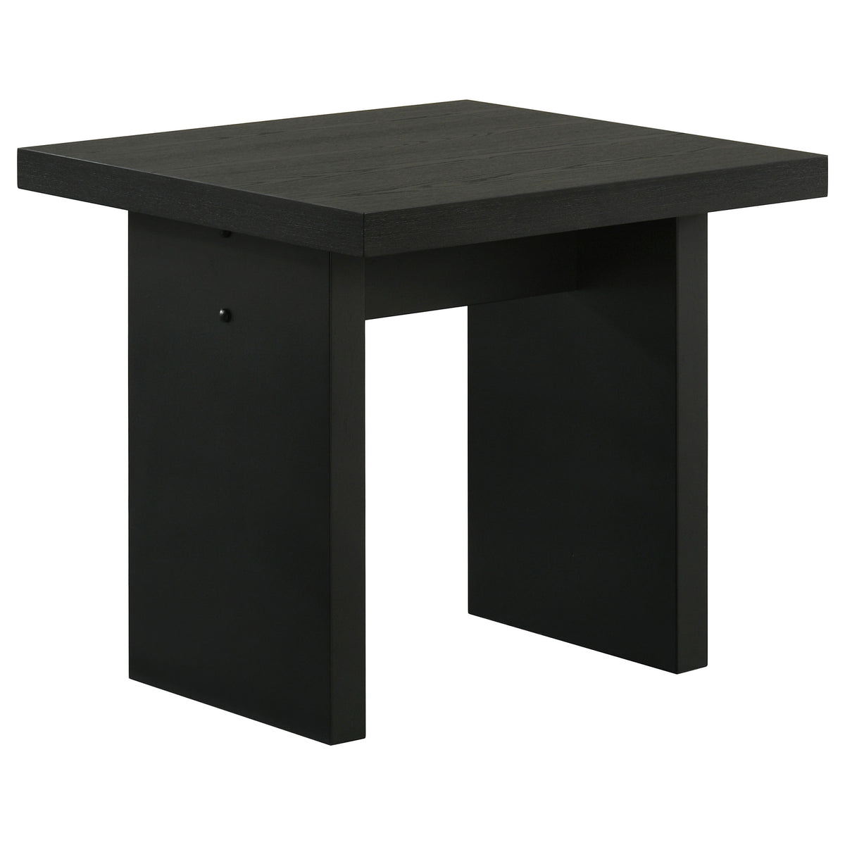 Decker Square Occasional Side End Table Black