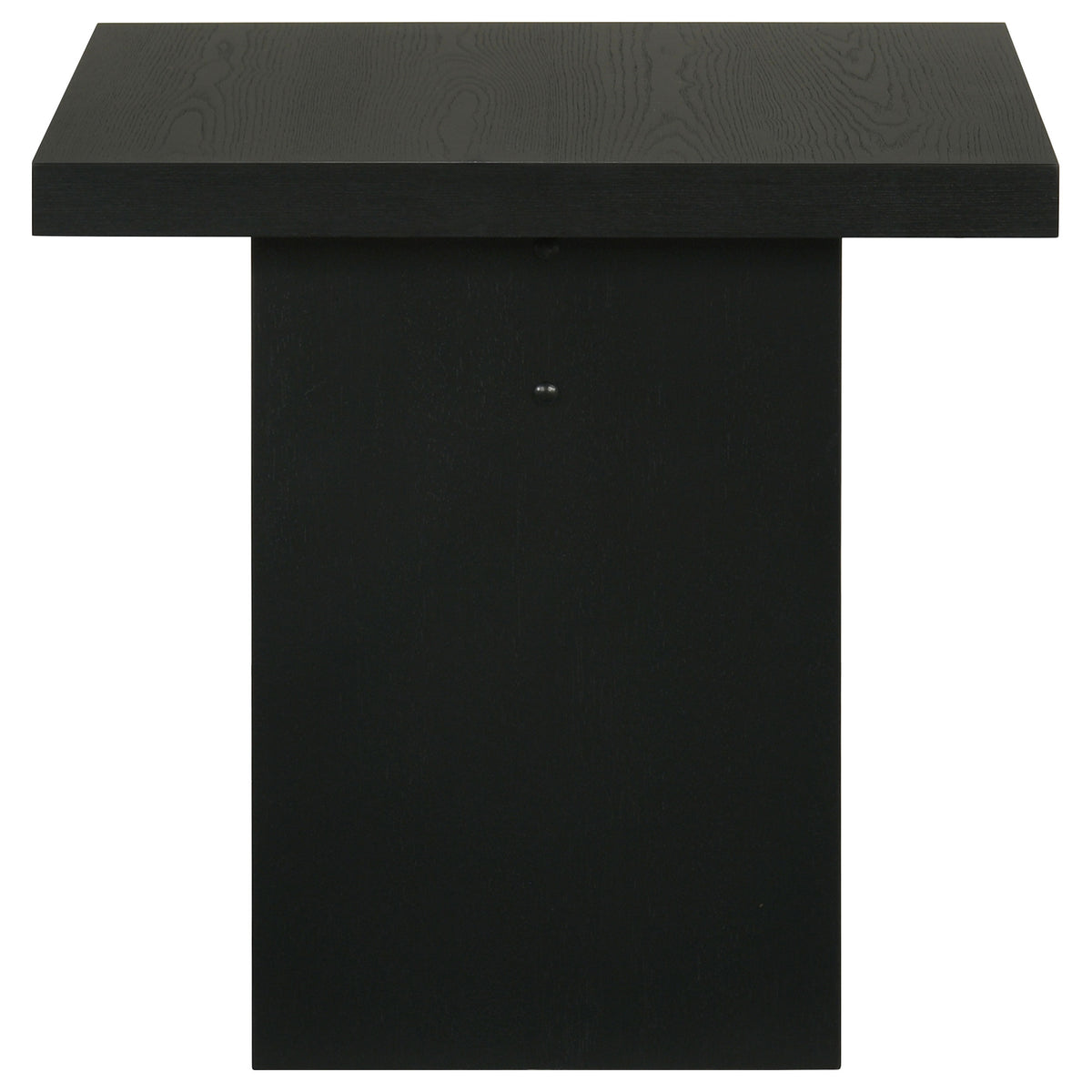 Decker Square Occasional Side End Table Black