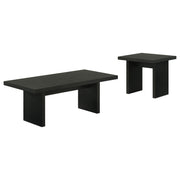 Decker 2-piece Coffee and End Table Set Black