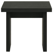 Decker 2-piece Coffee and End Table Set Black