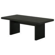 Decker 47-Inch Rectangular Cocktail Coffee Table Black