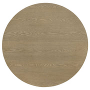 Hamlyn 3-piece Round Fluted Coffee and End Table Set Natural Oak