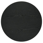 Hamlyn 3-piece Round Fluted Coffee and End Table Set Black
