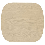 Kailani Coastal Coffee and End Table Set Beige Oak
