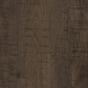 Aragon Round Panel Base Coffee Table Dark Rustic Mango