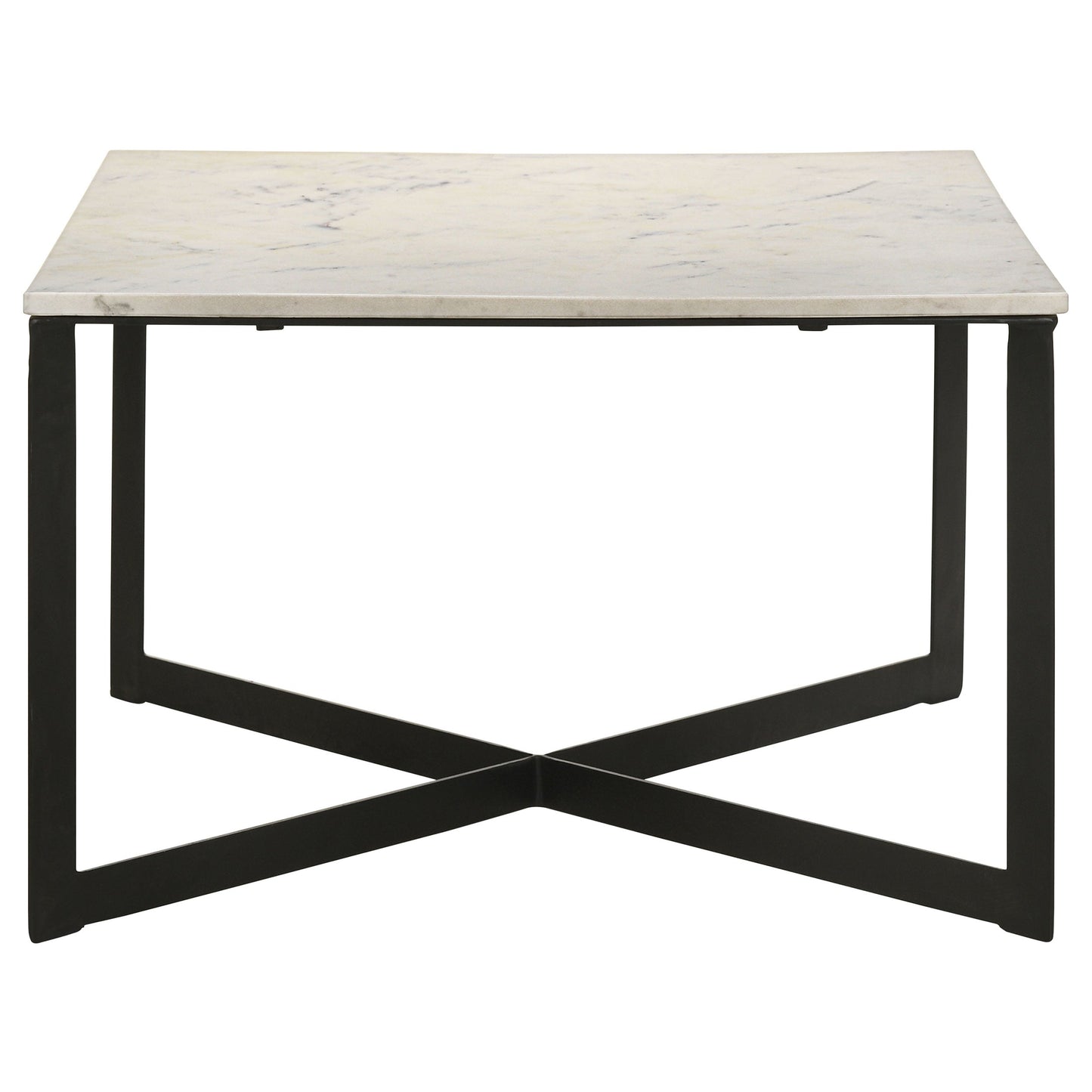Tobin Marble Top Coffee and End Table Set White