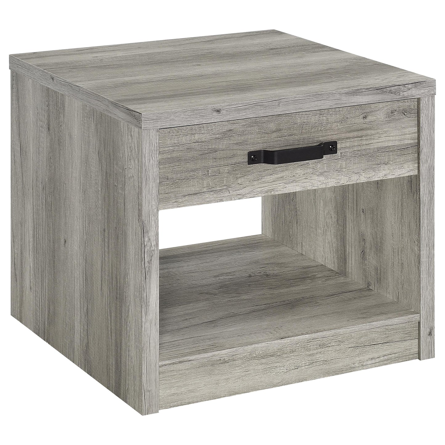 Felix Coffee and End Table Set Grey Driftwood