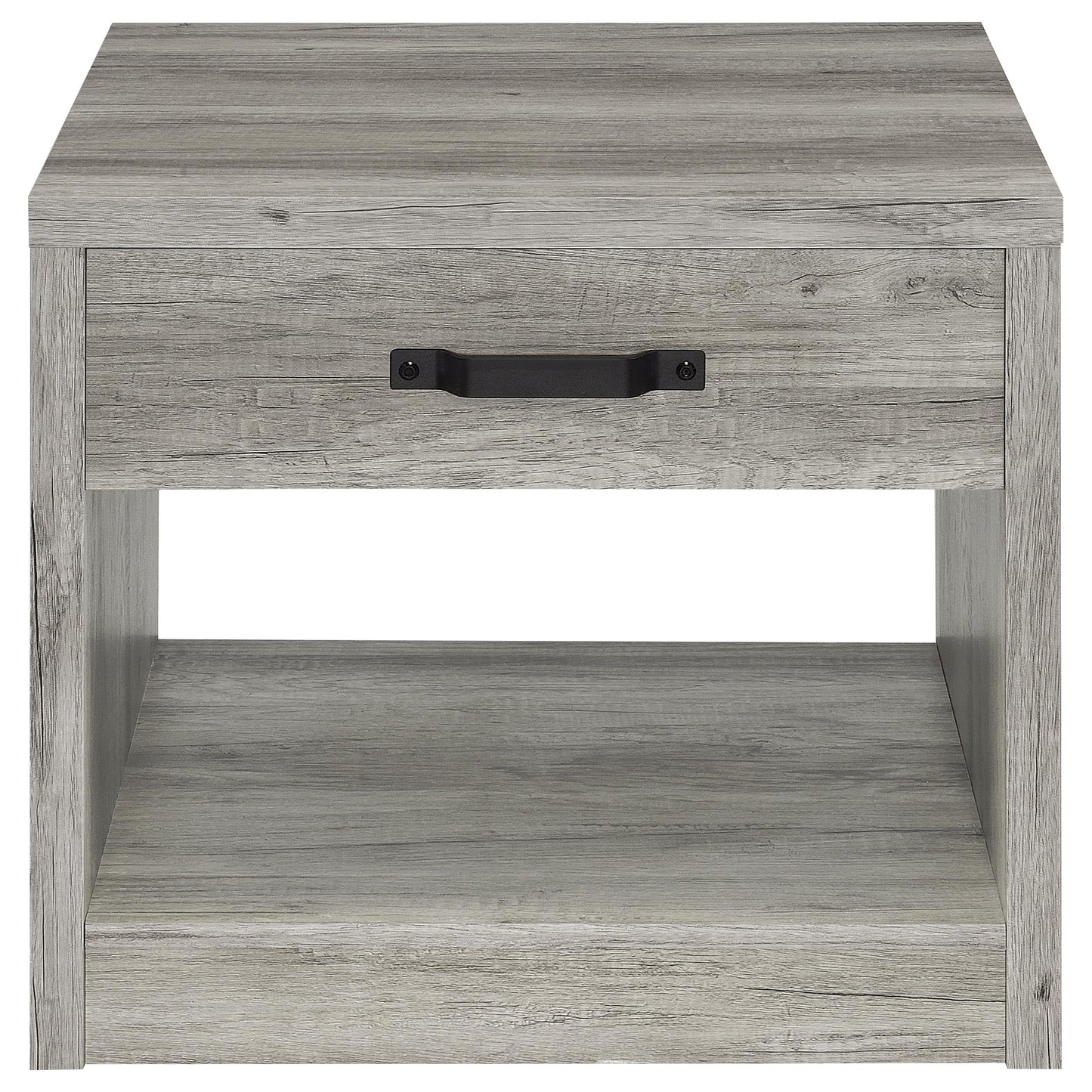 Felix Coffee and End Table Set Grey Driftwood