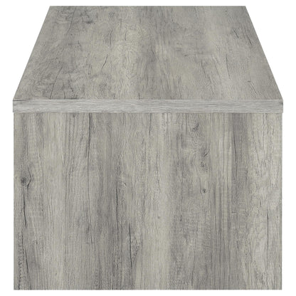 Felix 2-drawer Engineered Wood Coffee Table Grey Driftwood