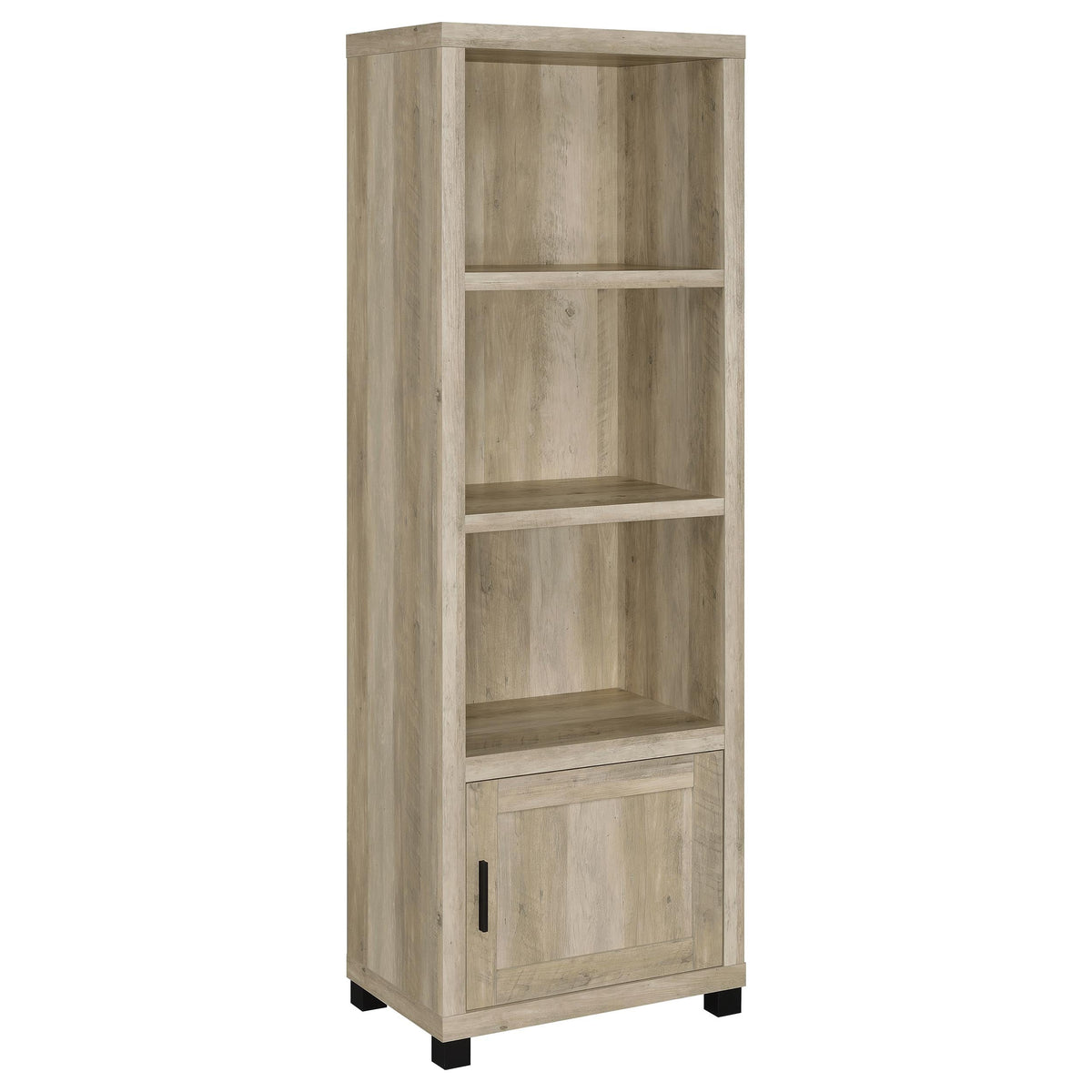Sachin 3-shelf Engineered Wood Media Tower Dark Pine