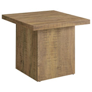 Devar Square Coffee and End Table Set Mango