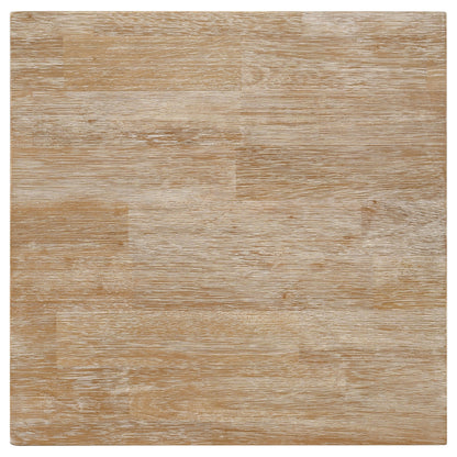 Juego de mesa de centro y auxiliar cuadrada Hollis en blanco