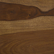 Mesa de centro cuadrada de madera maciza Odilia color castaño rojizo