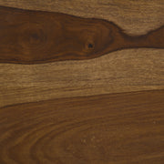 Consola de entrada rectangular de madera maciza Odilia color castaño rojizo